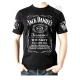 T-shirt Danse Country homme Last Rebels "Jack Daniel's" Tennessee, American Whiskey