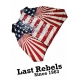 Gilet Danse Country homme Last Rebels "Santiags et chapeau de cowboy sur drapeau US