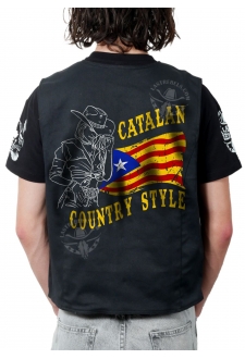 Gilet Danse Country homme Last Rebels "Catalan Country Style" avec cowgirl