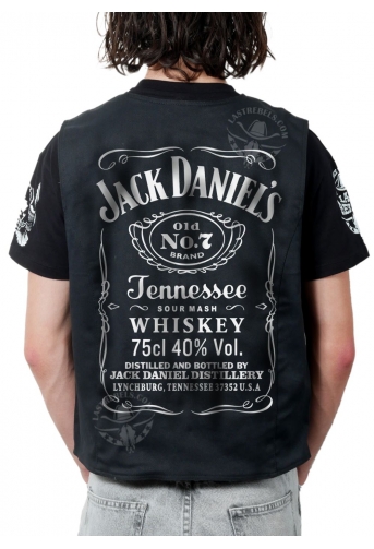 Gilet Danse Country homme Last Rebels "Jack Daniel's" Tennessee, American Whiskey