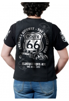 Gilet Danse Country femme Last Rebels "Route 66" America's highway, the first route