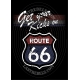 Sweat danse country femme – LAST REBELS Route 66 Get Your Kicks - Motif exclusif