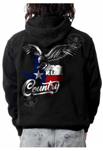 Modèle exclusif Danse Country Last Rebels "Aigle américain" fondant sur drapeau Texan