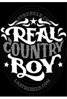 Modèle exclusif Danse Country Last Rebels "Real country boy" pour les vrais cowboys